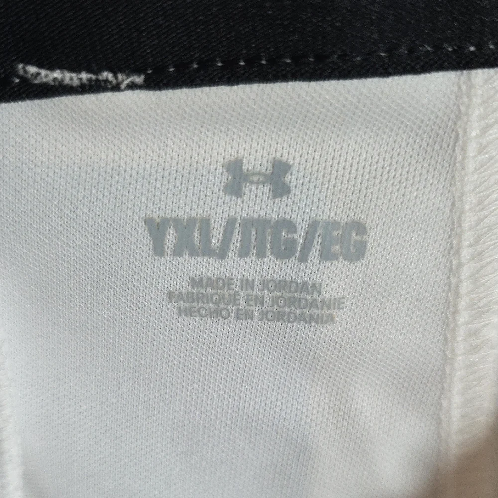 Under Armour White Athletic Pants Girls Size youth XL
